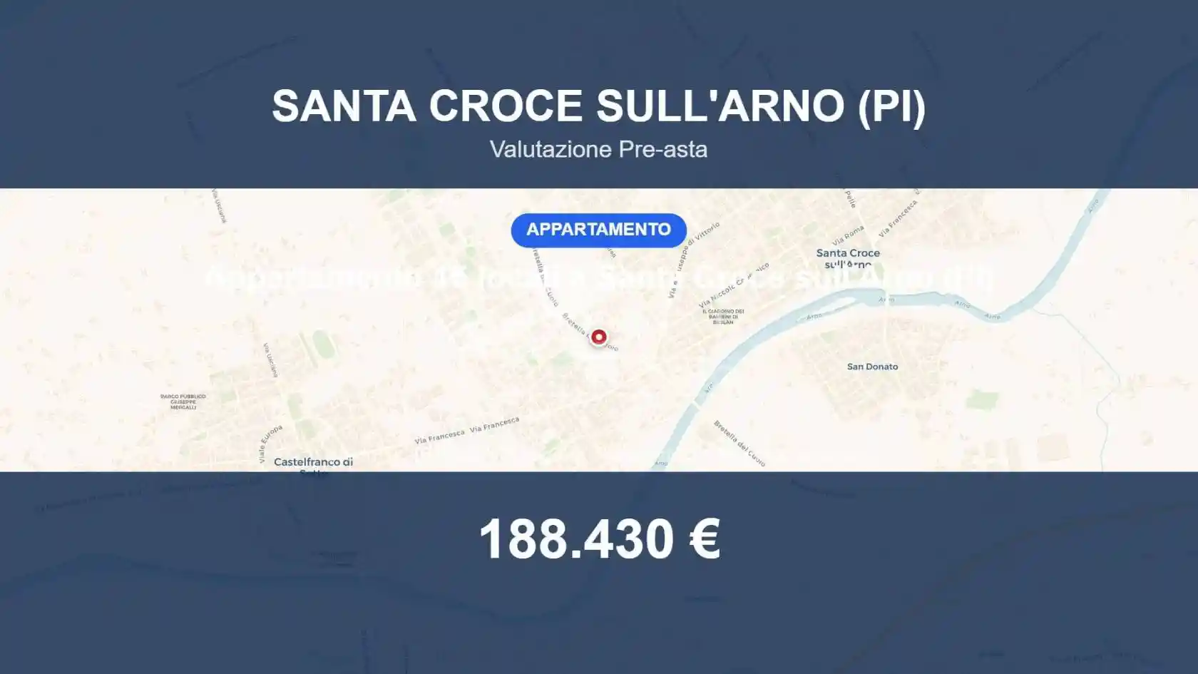 Appartamento in vendita a Santa Croce sull'Arno