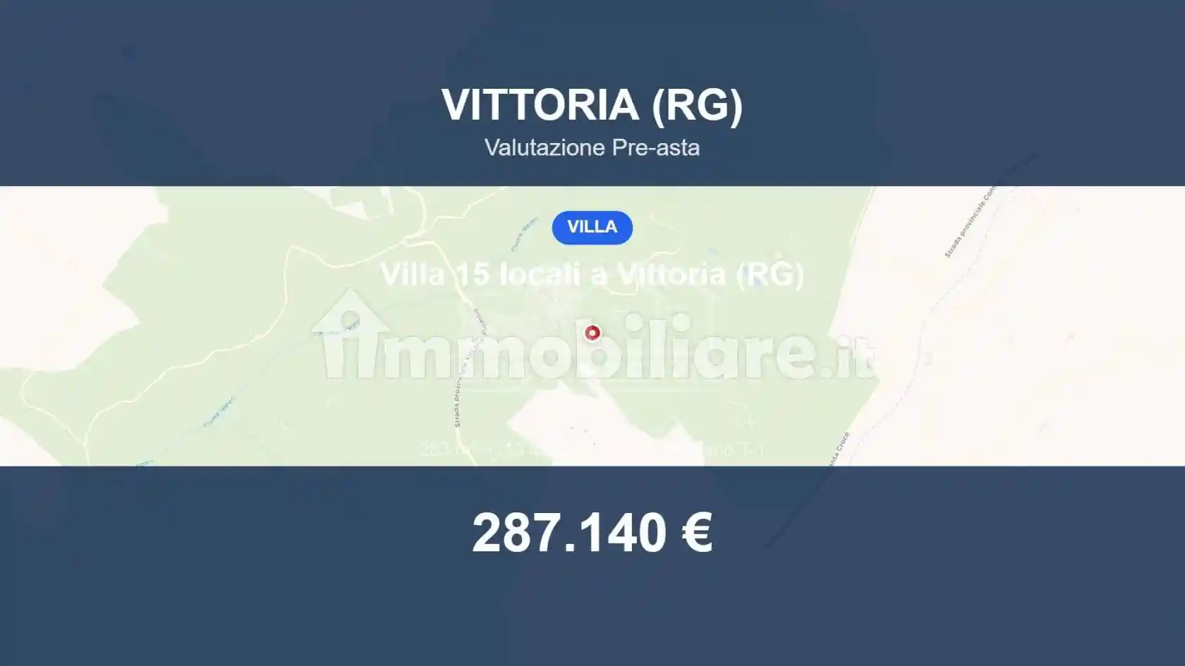 Villa in vendita a Vittoria