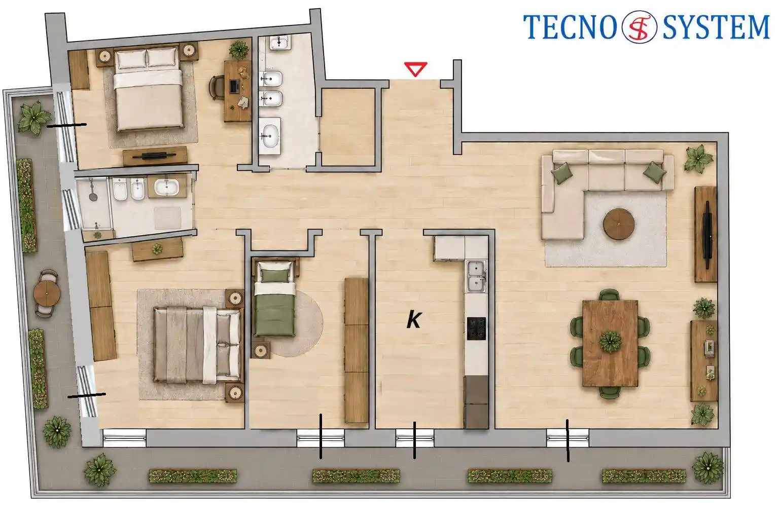 Appartamento in vendita a Cassino