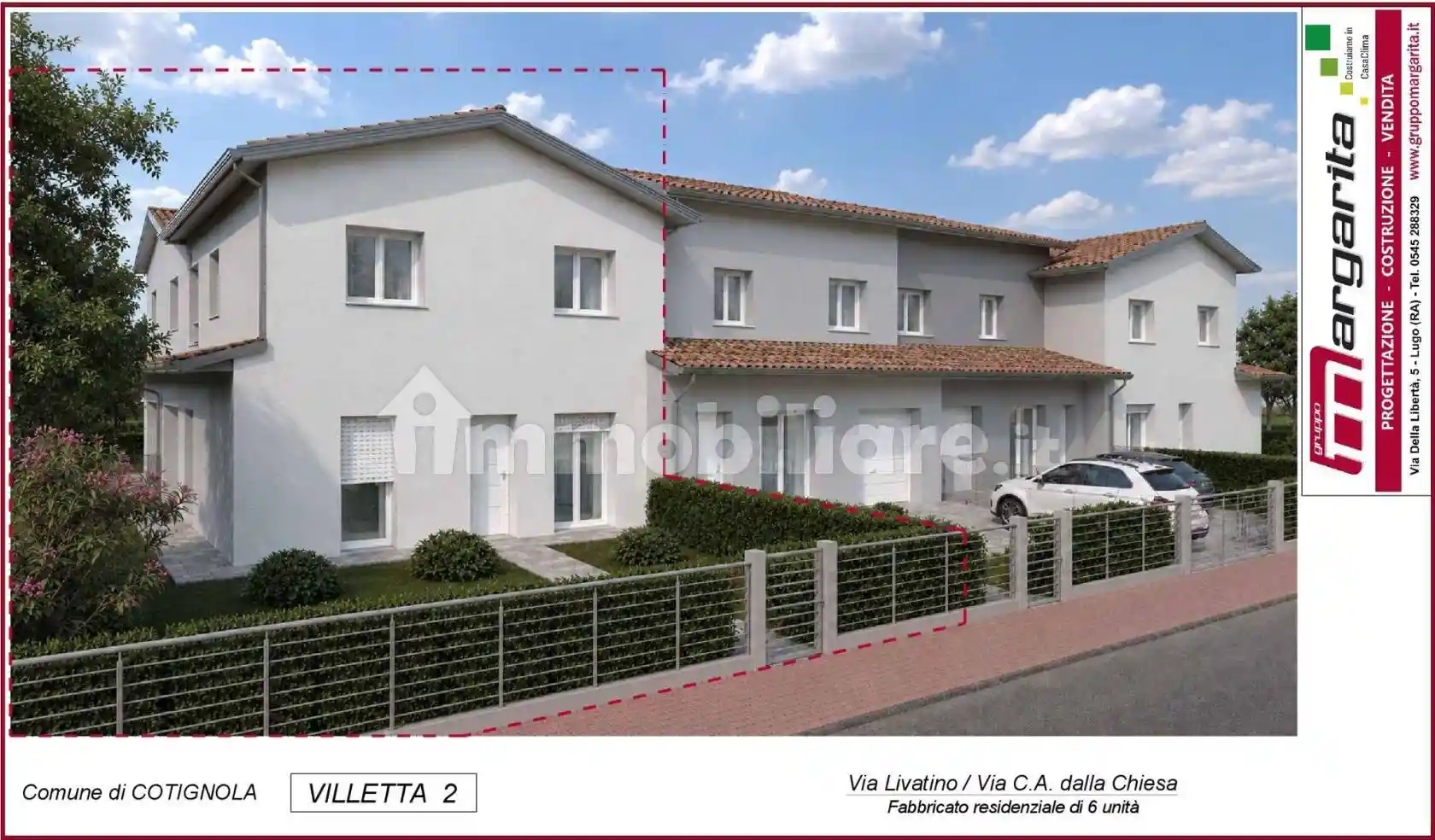 Villetta a schiera in vendita a Cotignola