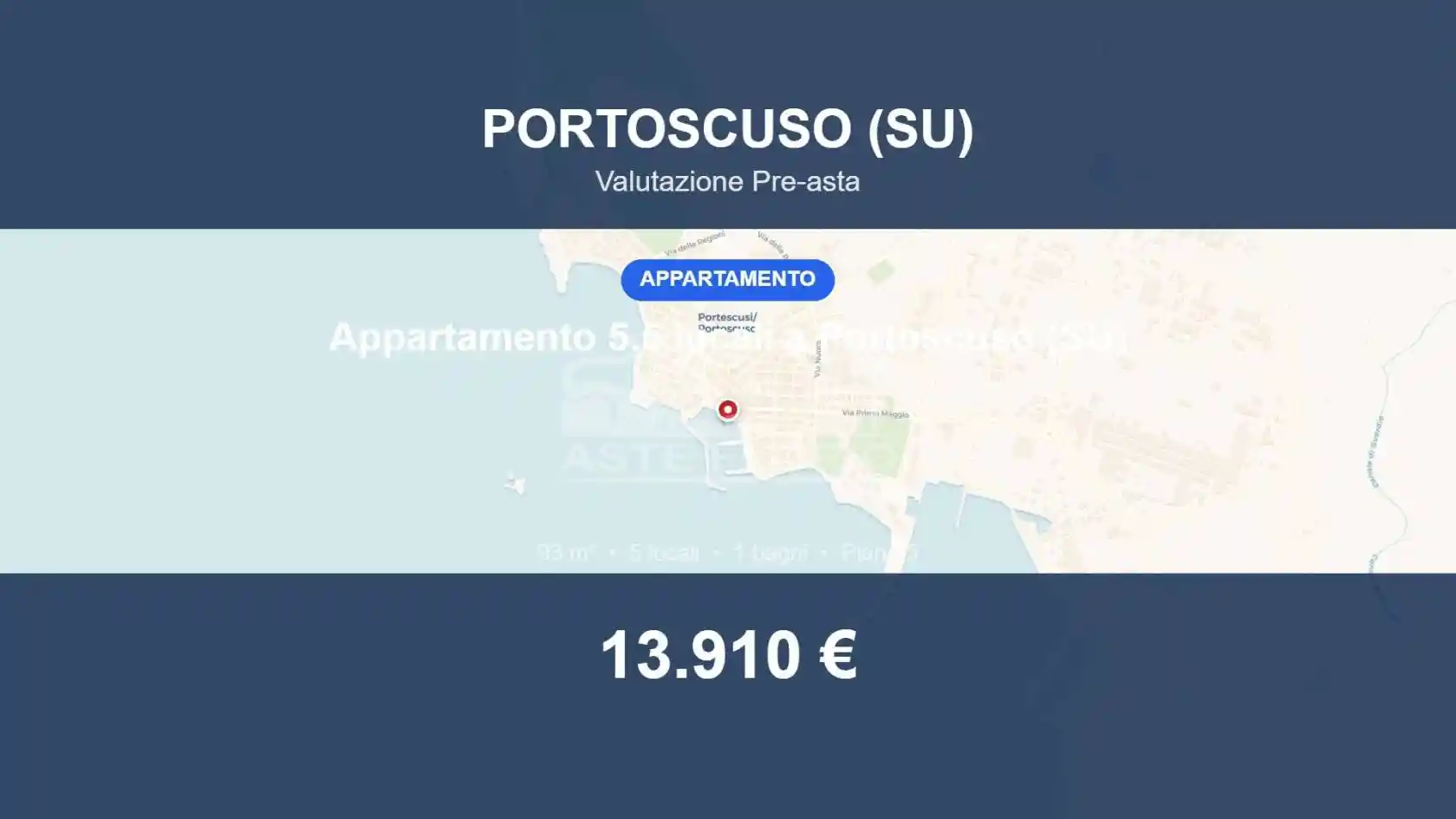 Appartamento in vendita a Portoscuso