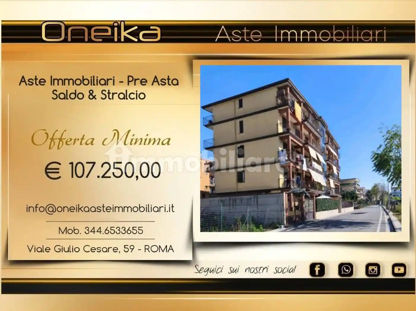Appartamento in asta a Orta di Atella