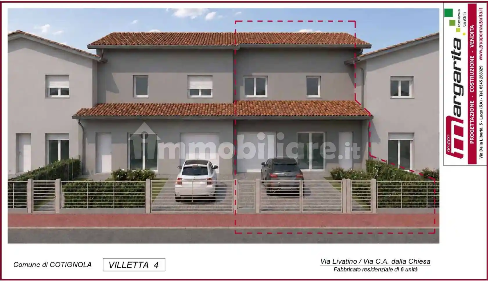 Villetta a schiera in vendita a Cotignola