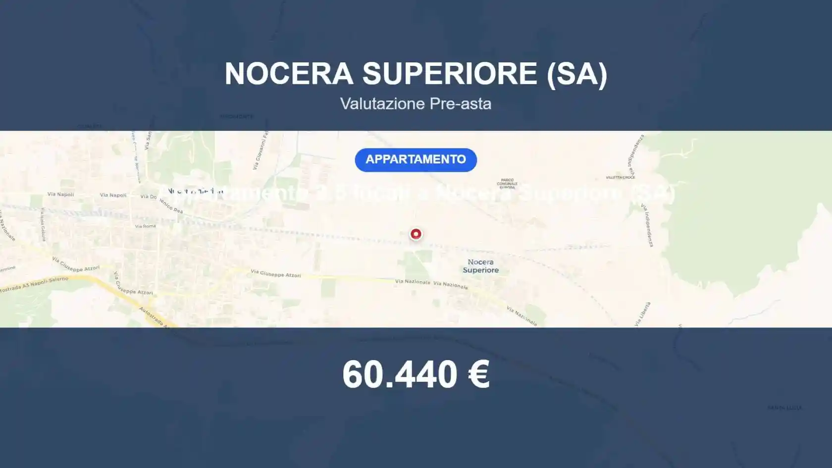 Appartamento in vendita a Nocera Superiore