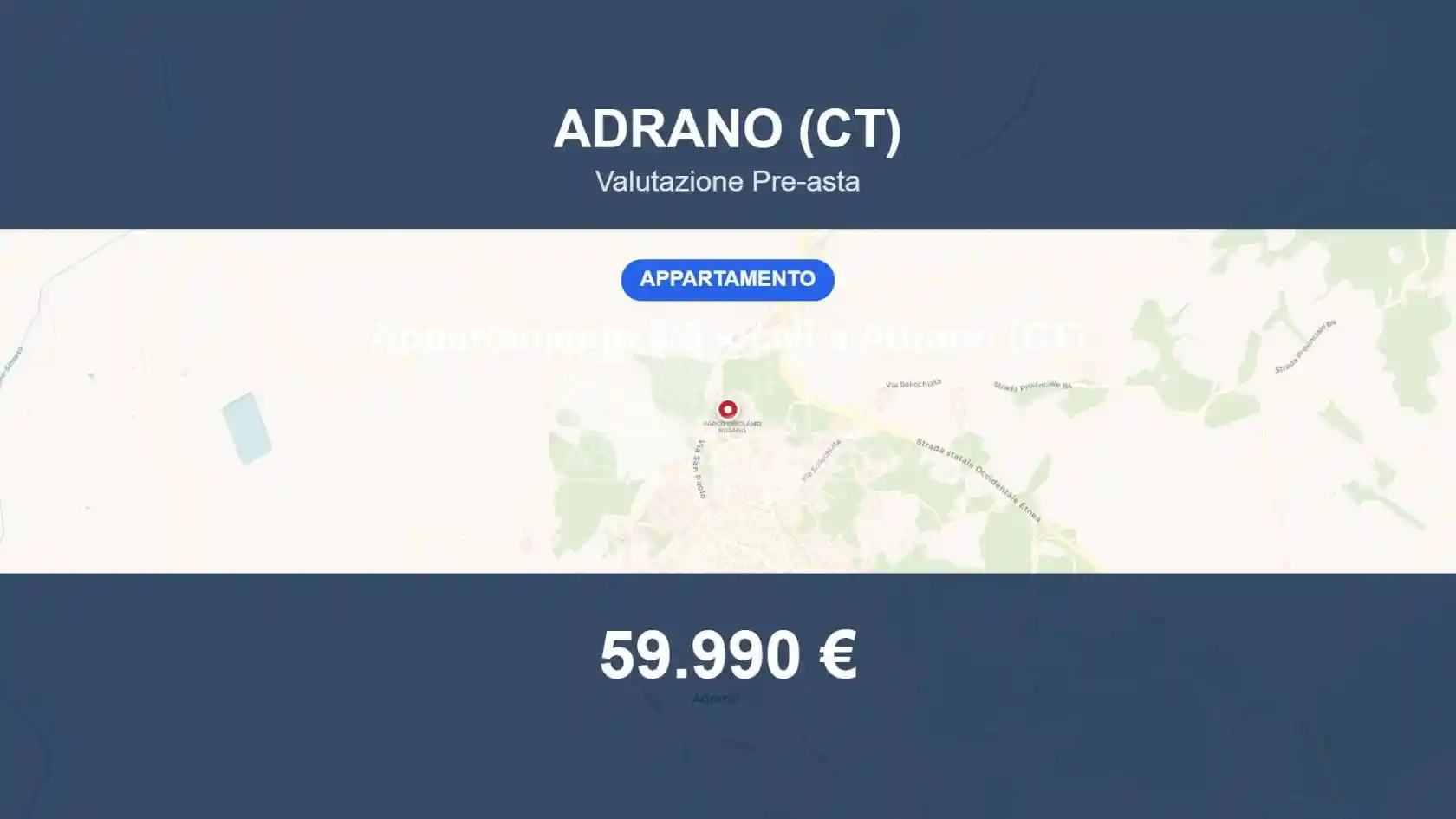 Appartamento in vendita a Adrano