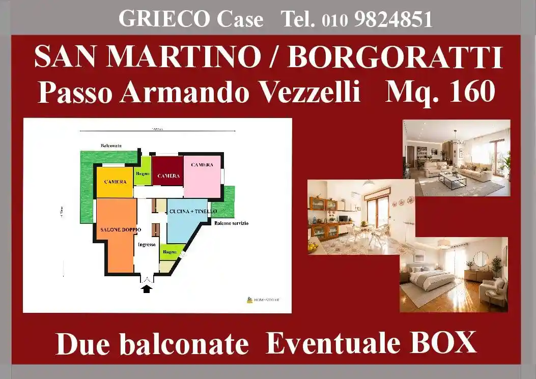 Appartamento in vendita a Genova