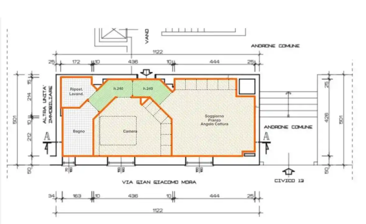 Appartamento in vendita a Milano