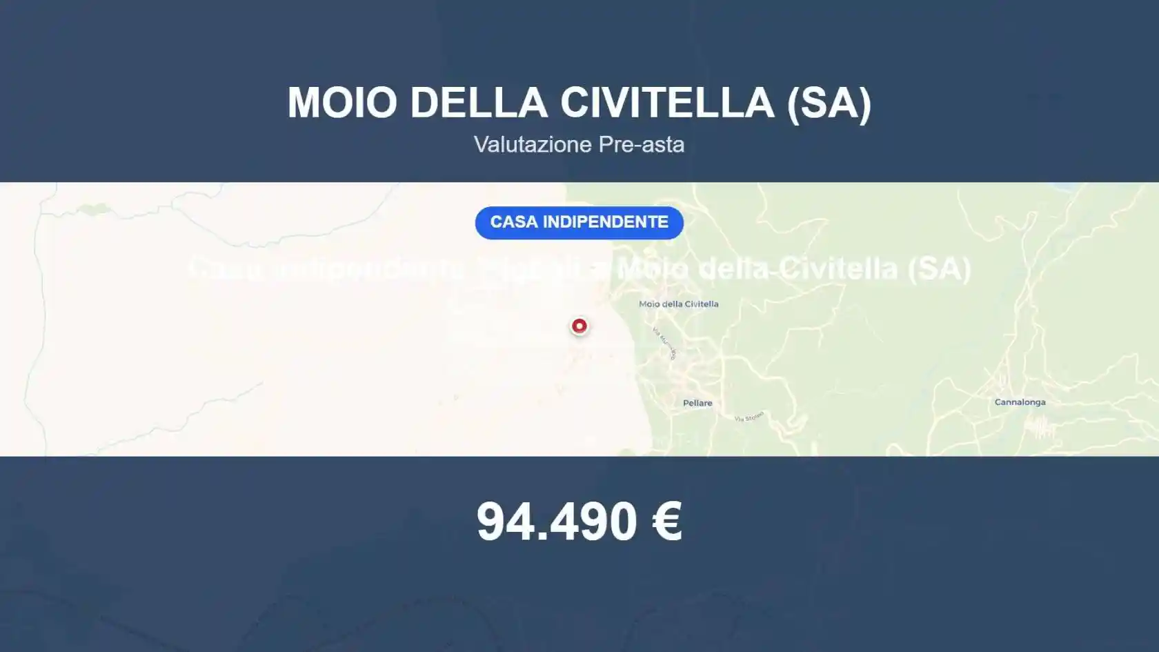 Villa in vendita a Moio della Civitella