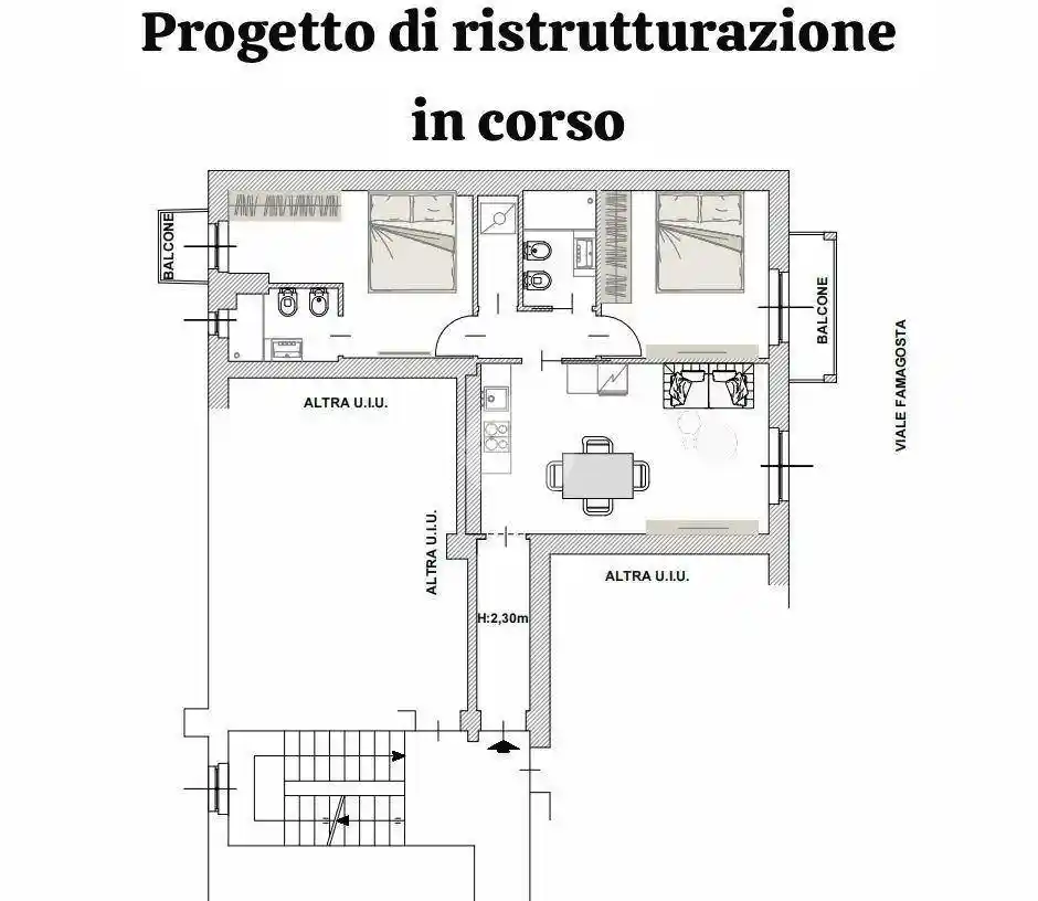 Appartamento in vendita a Milano