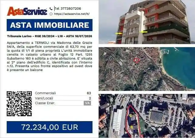 Appartamento in vendita a Termoli