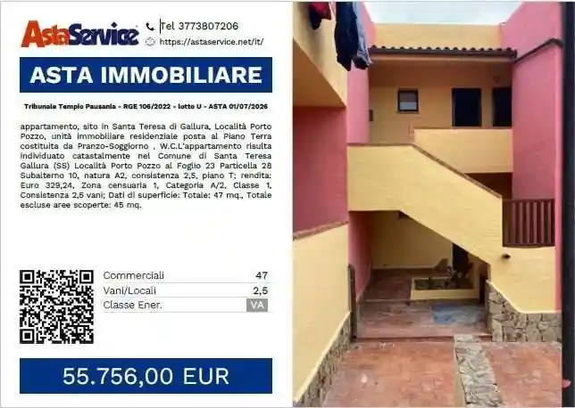 Appartamento in vendita a Santa Teresa Gallura