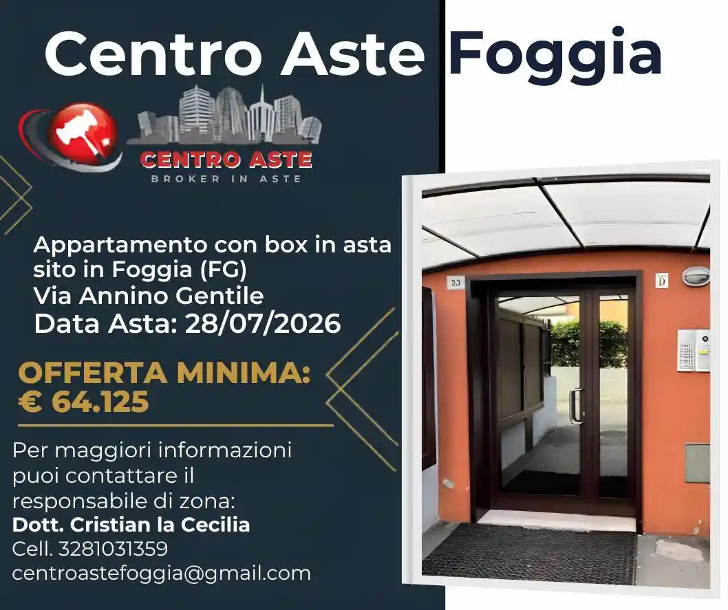 Appartamento in asta a Foggia