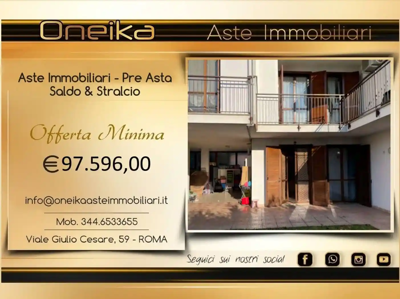 Appartamento in asta a Romano Canavese