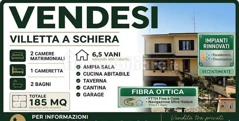 Villetta a schiera in vendita a Reggiolo