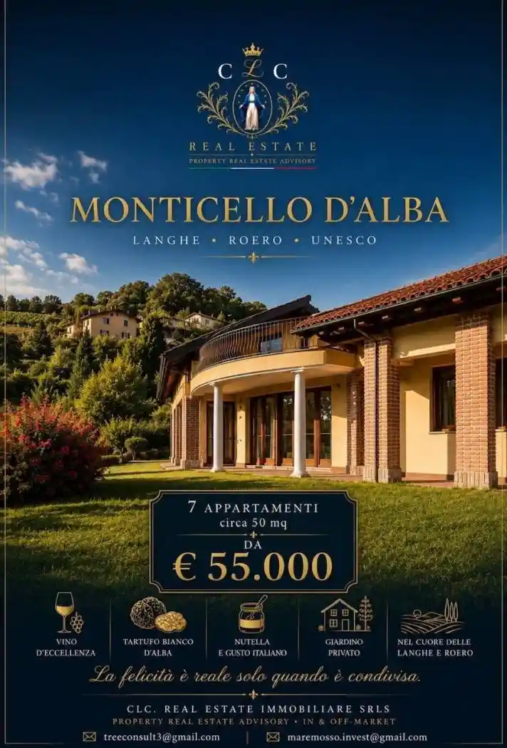 Appartamento in vendita a Monticello d'Alba