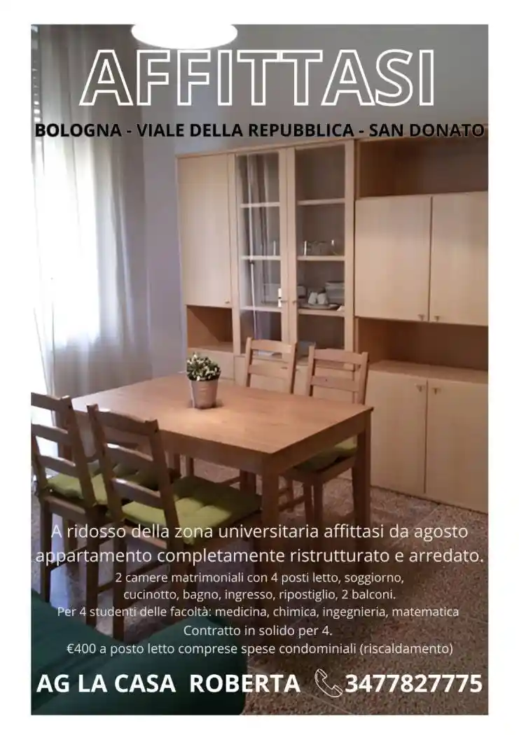 Appartamento in affitto a Bologna