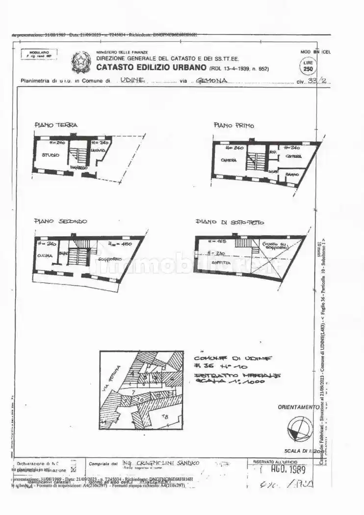 Casa indipendente in vendita a Udine