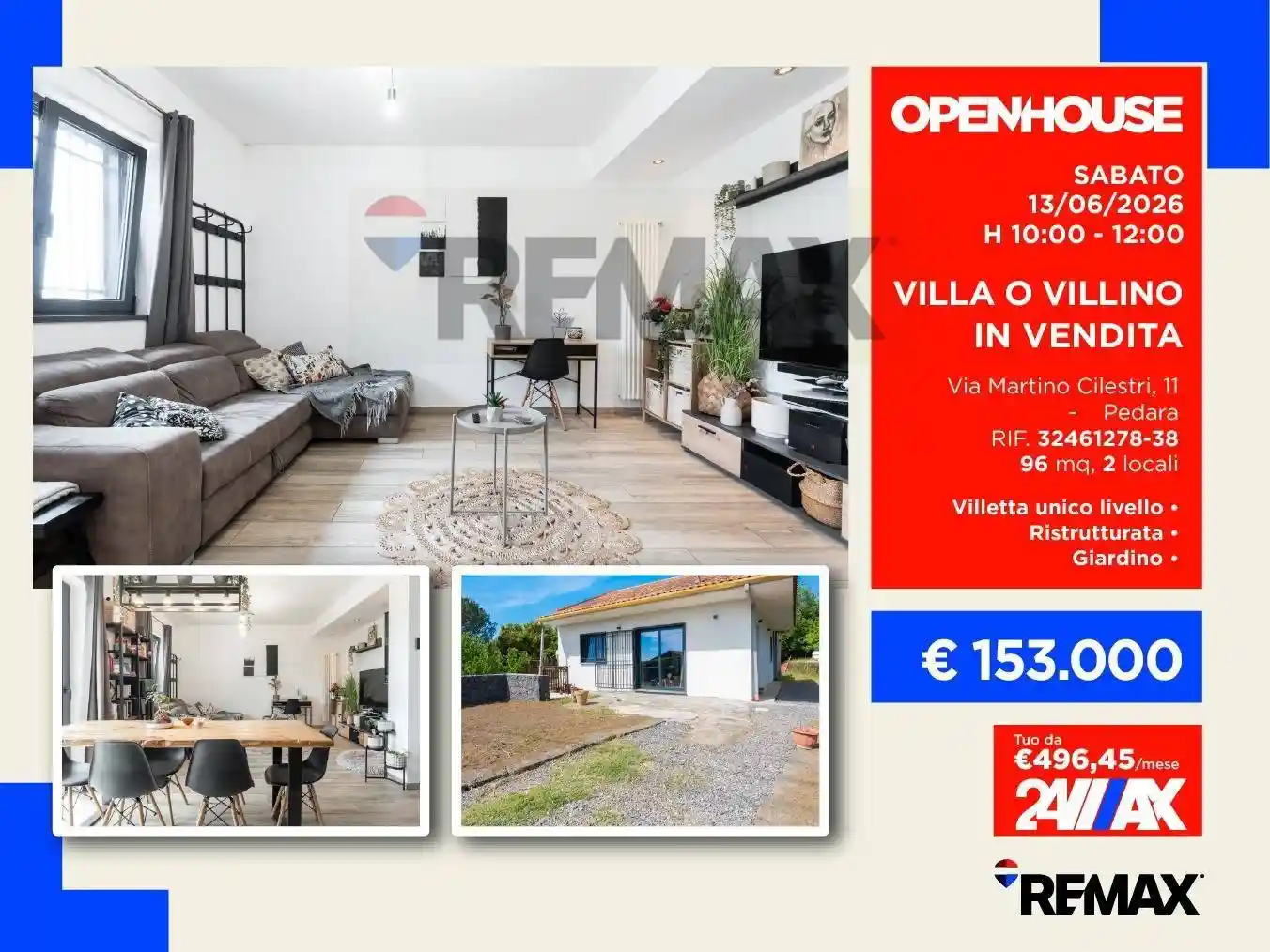 Villa in vendita a Pedara