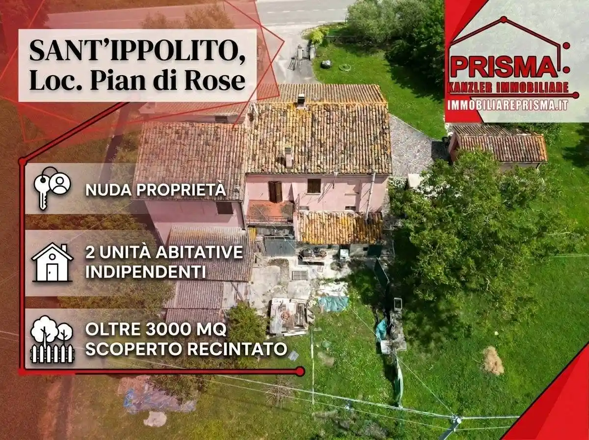 Villa in asta a Sant'Ippolito