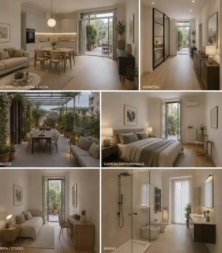 Appartamento in vendita a Milano