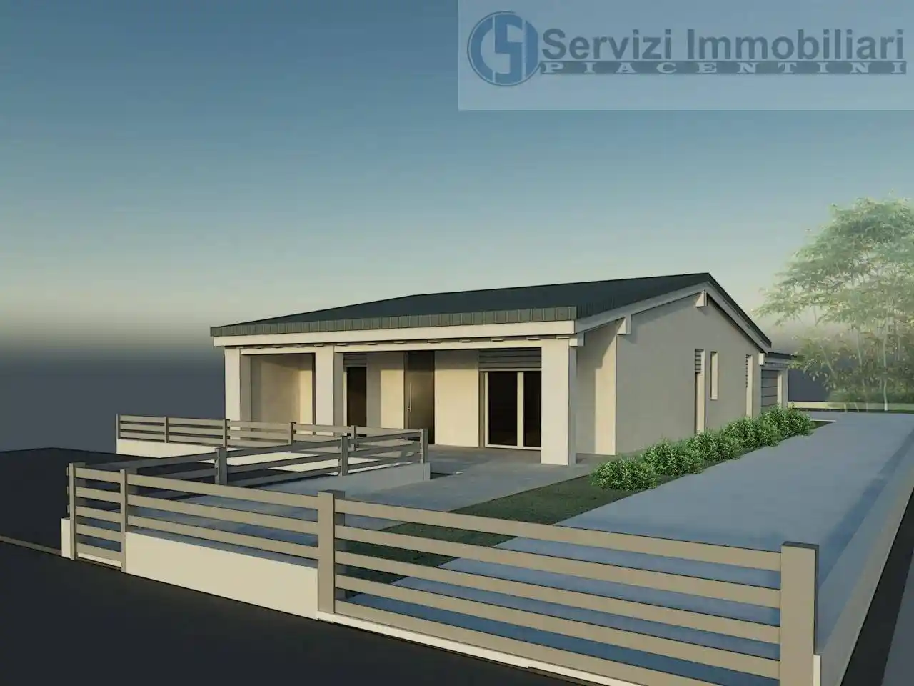 Villa in vendita a Carpaneto Piacentino
