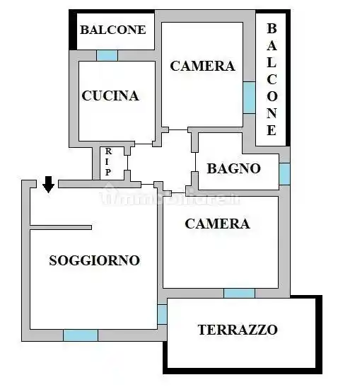 Appartamento in vendita a Milano