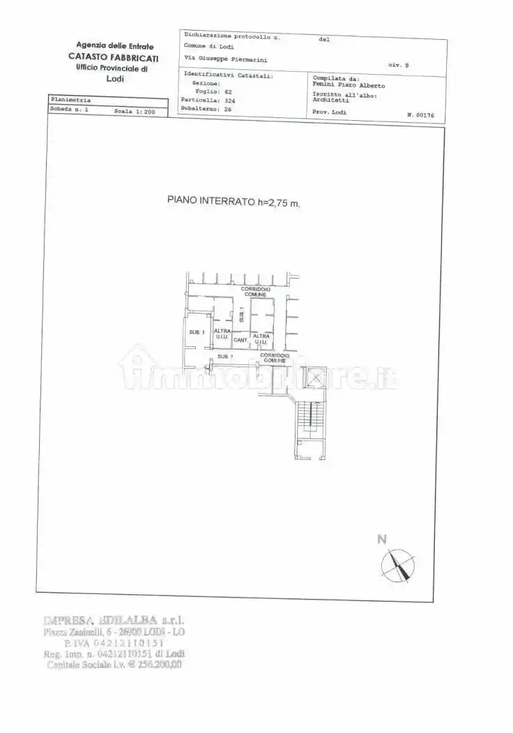 Appartamento in affitto a Lodi
