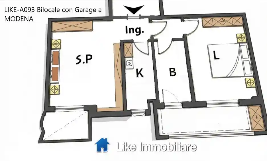 Appartamento in vendita a Modena