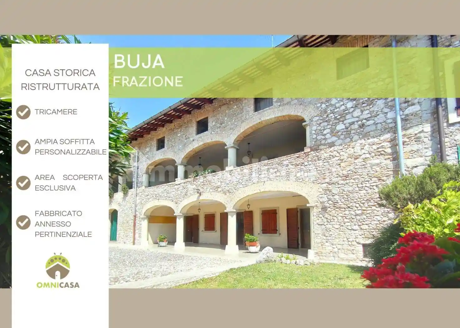 Casa indipendente in vendita a Buja