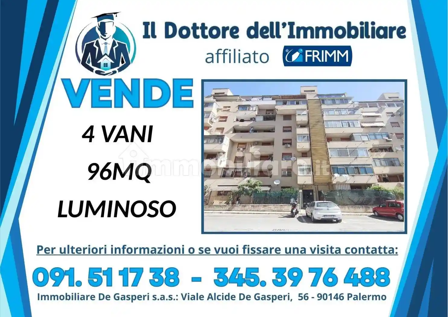 Appartamento in vendita a Palermo