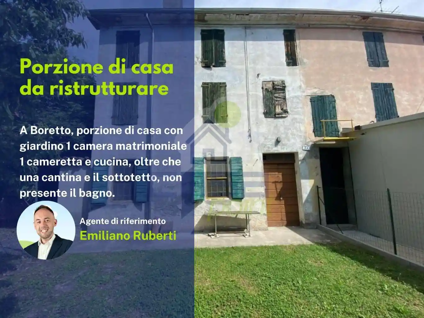 Casa indipendente in vendita a Boretto
