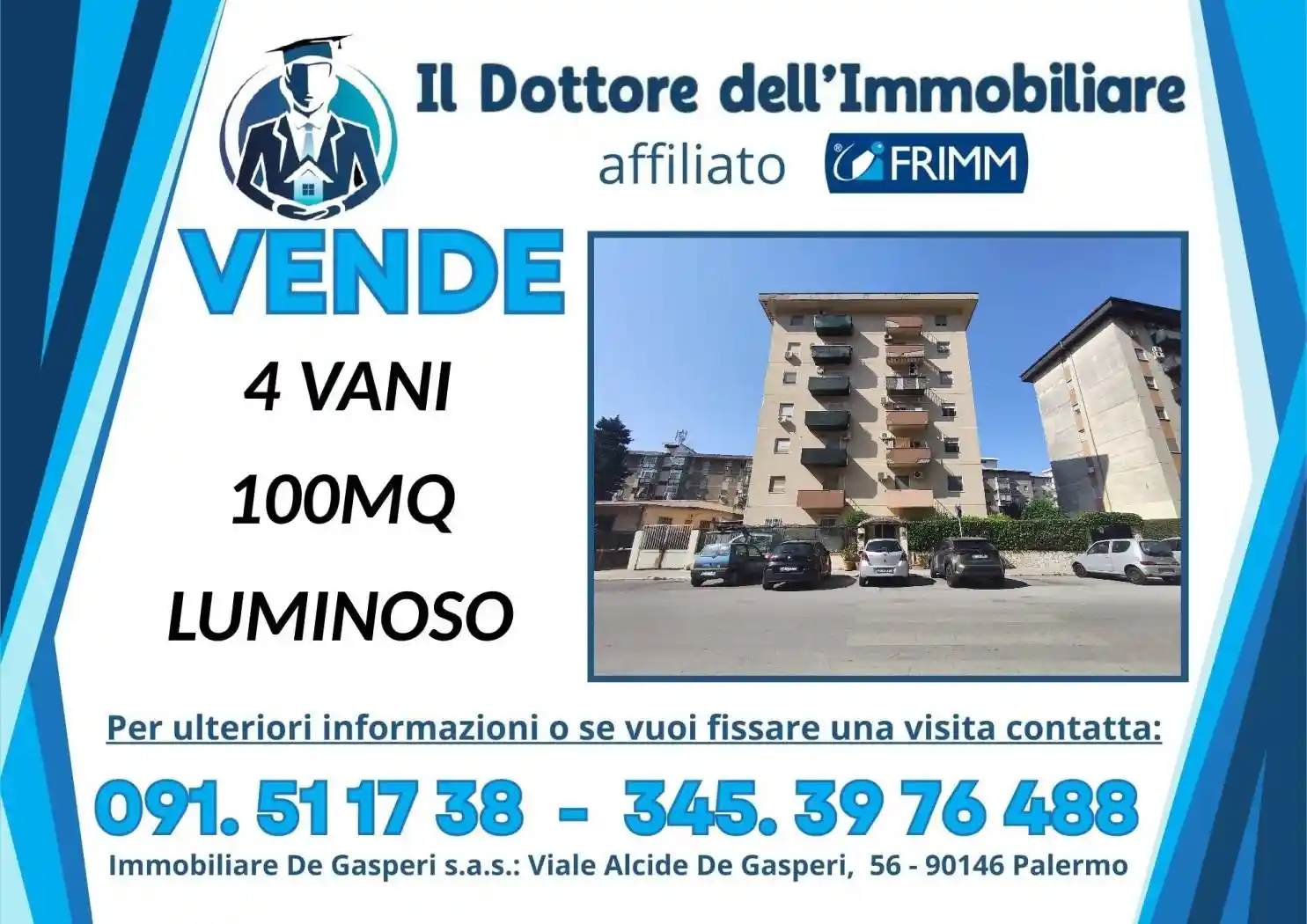Appartamento in vendita a Palermo