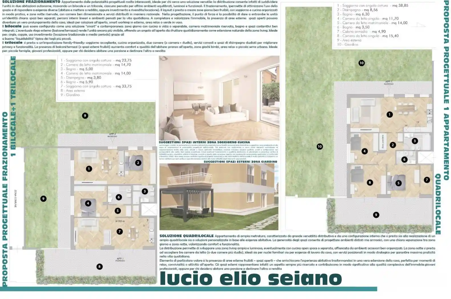 Appartamento in vendita a Roma