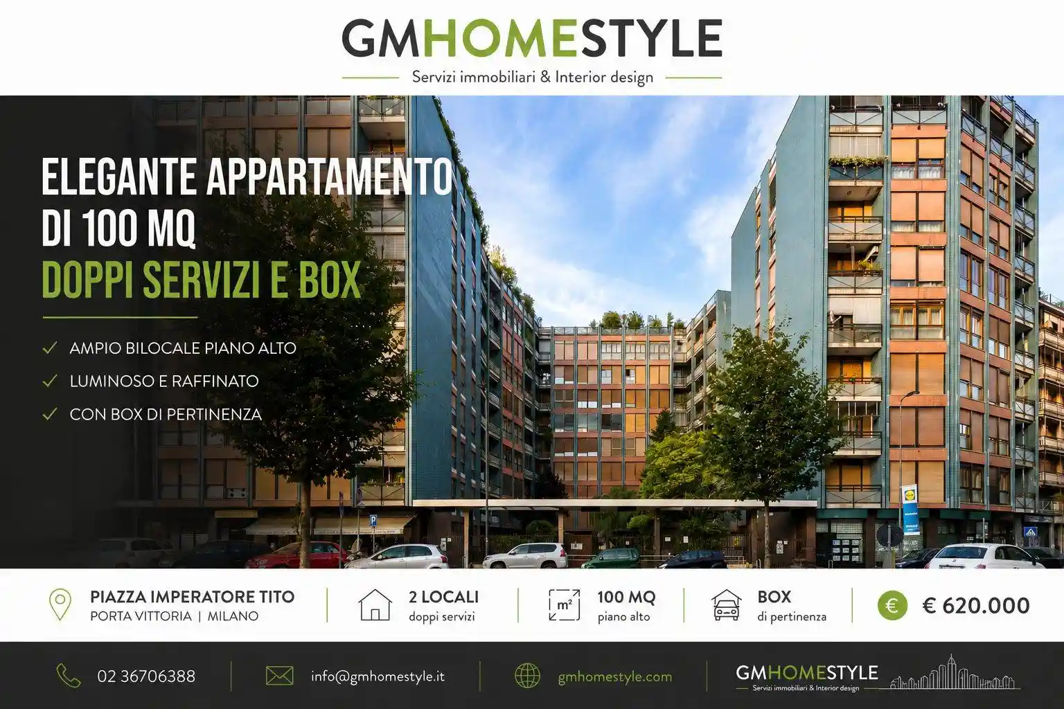Appartamento in vendita a Milano