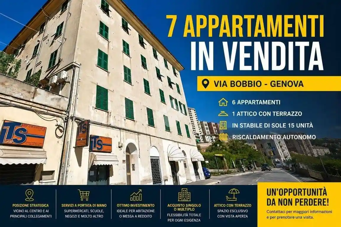 Palazzo - Edificio in vendita a Genova