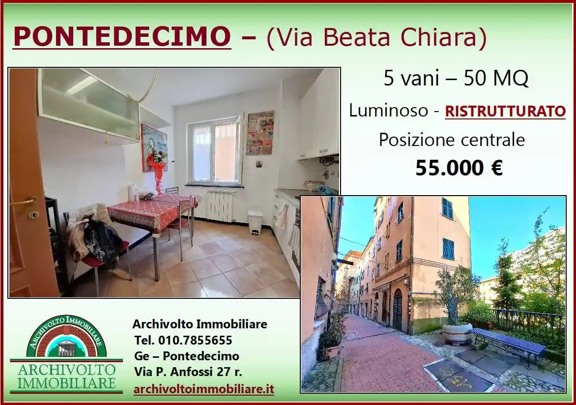 Appartamento in vendita a Genova