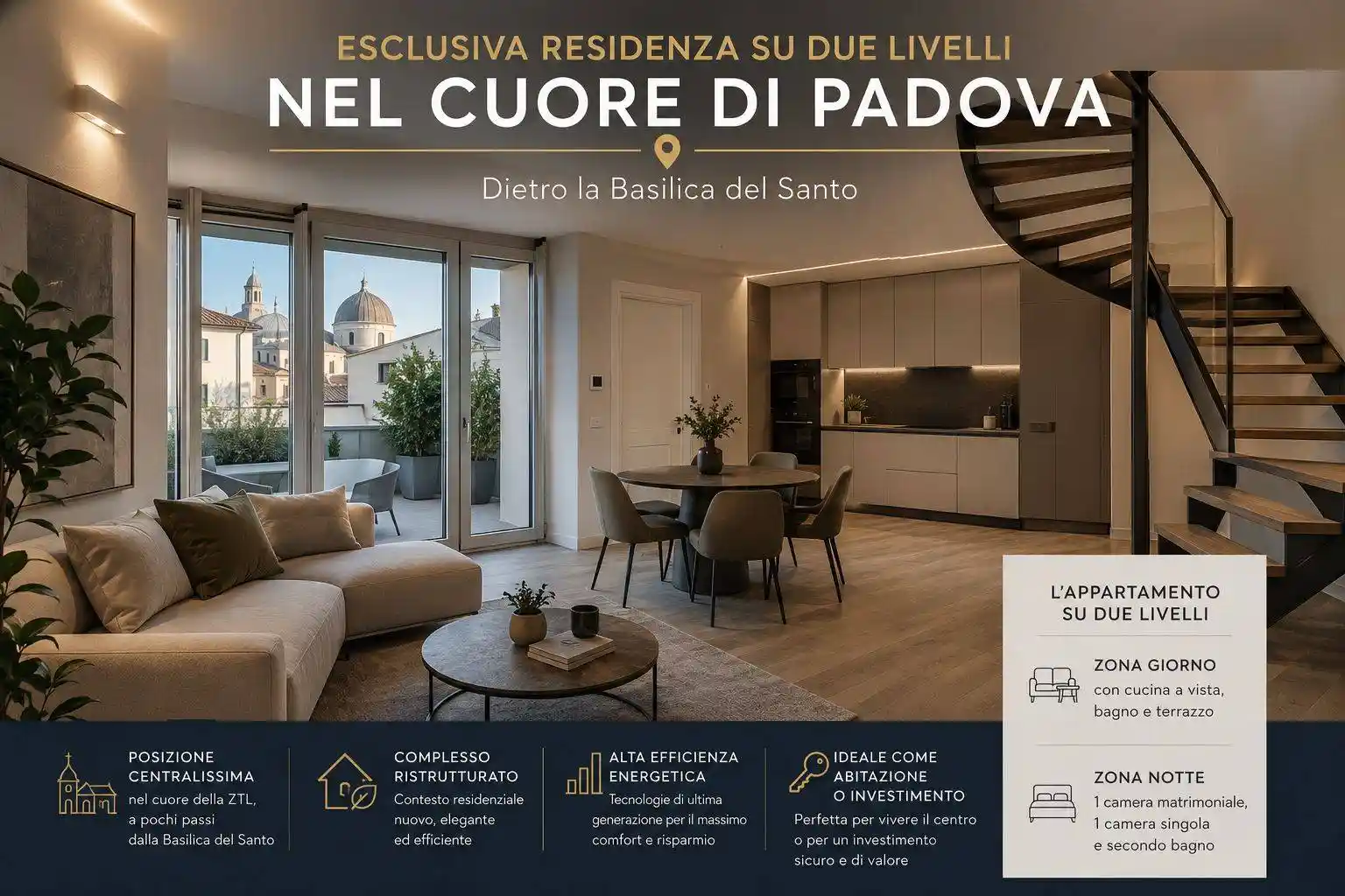 Appartamento in vendita a Padova