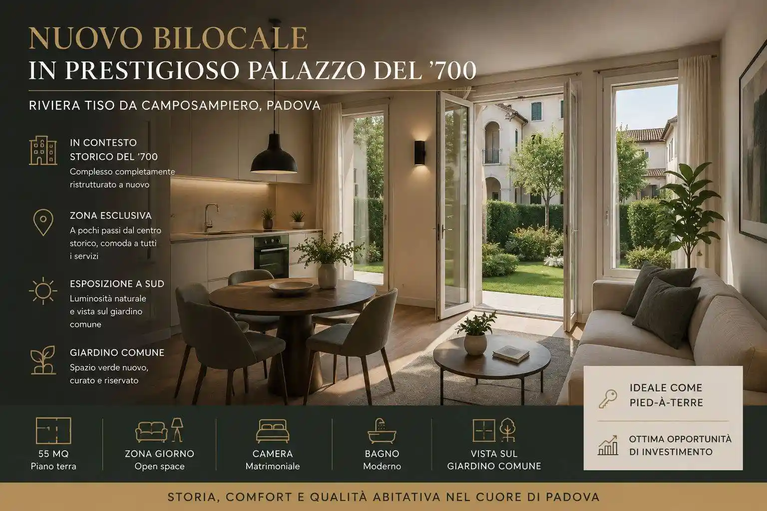 Appartamento in vendita a Padova