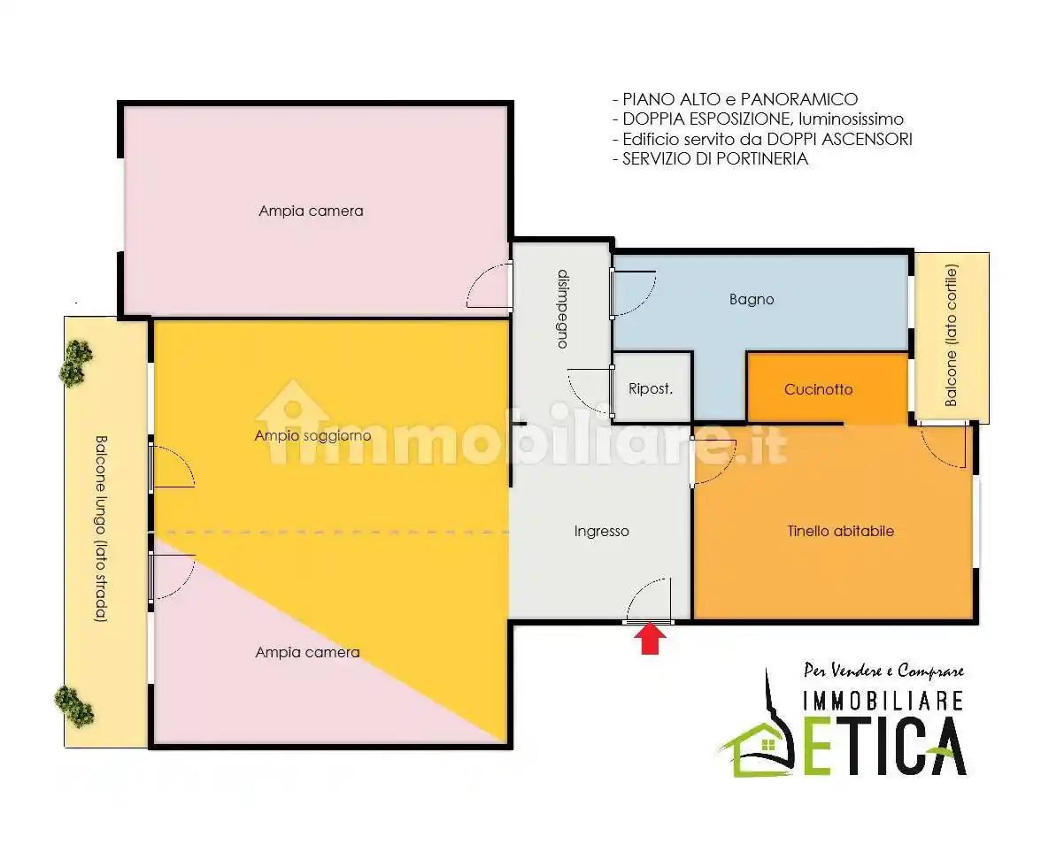 Appartamento in vendita a Torino