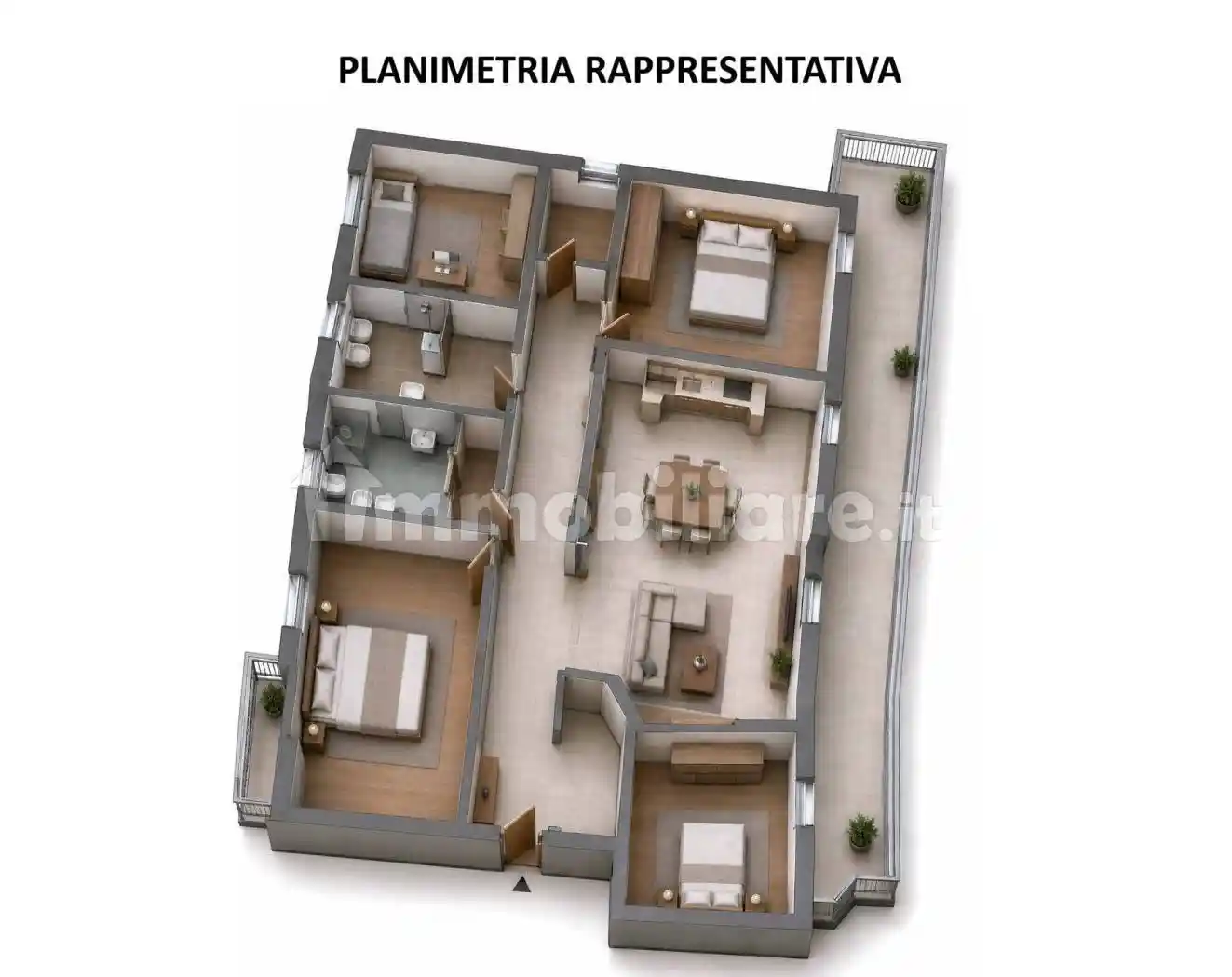 Appartamento in vendita a Roma