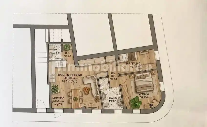 Appartamento in vendita a Venezia