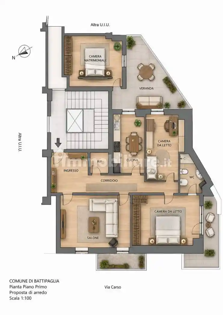 Appartamento in vendita a Battipaglia