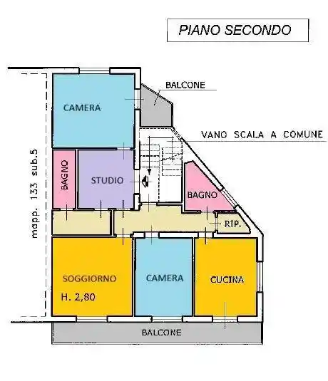 Appartamento in vendita a Cecina