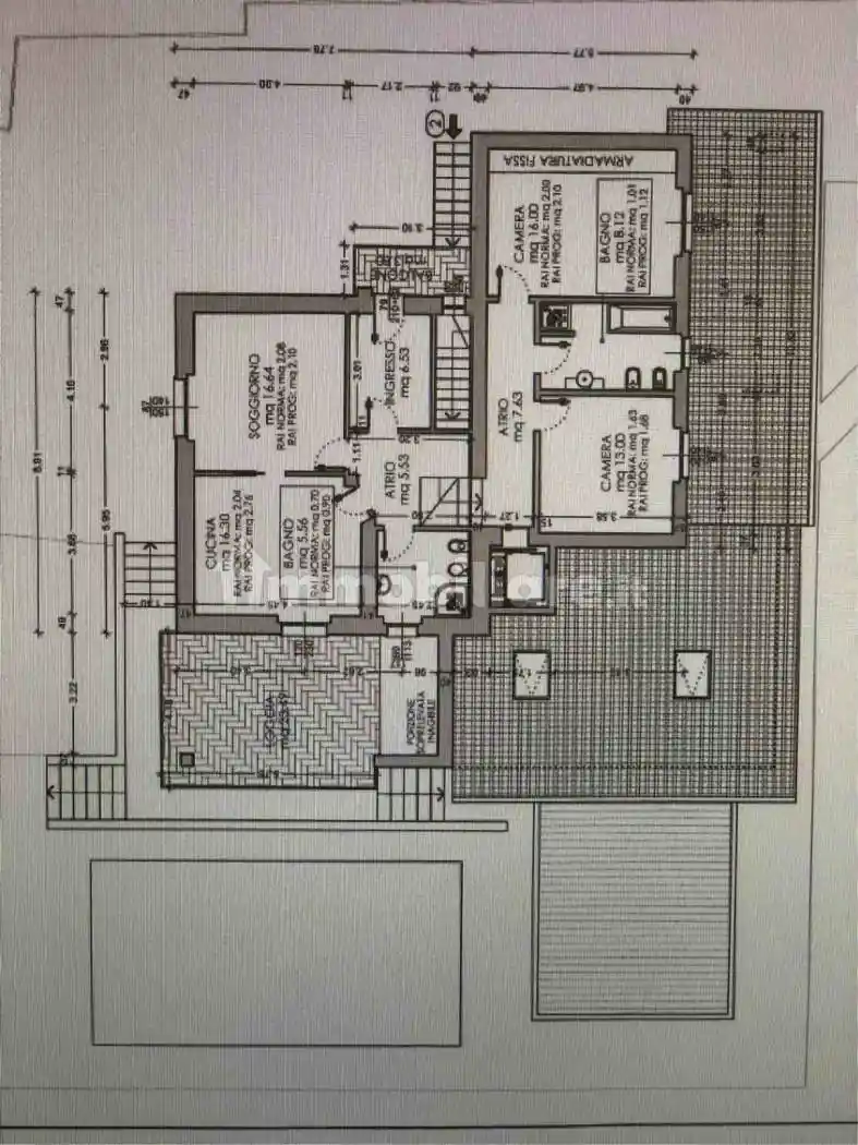 Appartamento in affitto a Ospitaletto