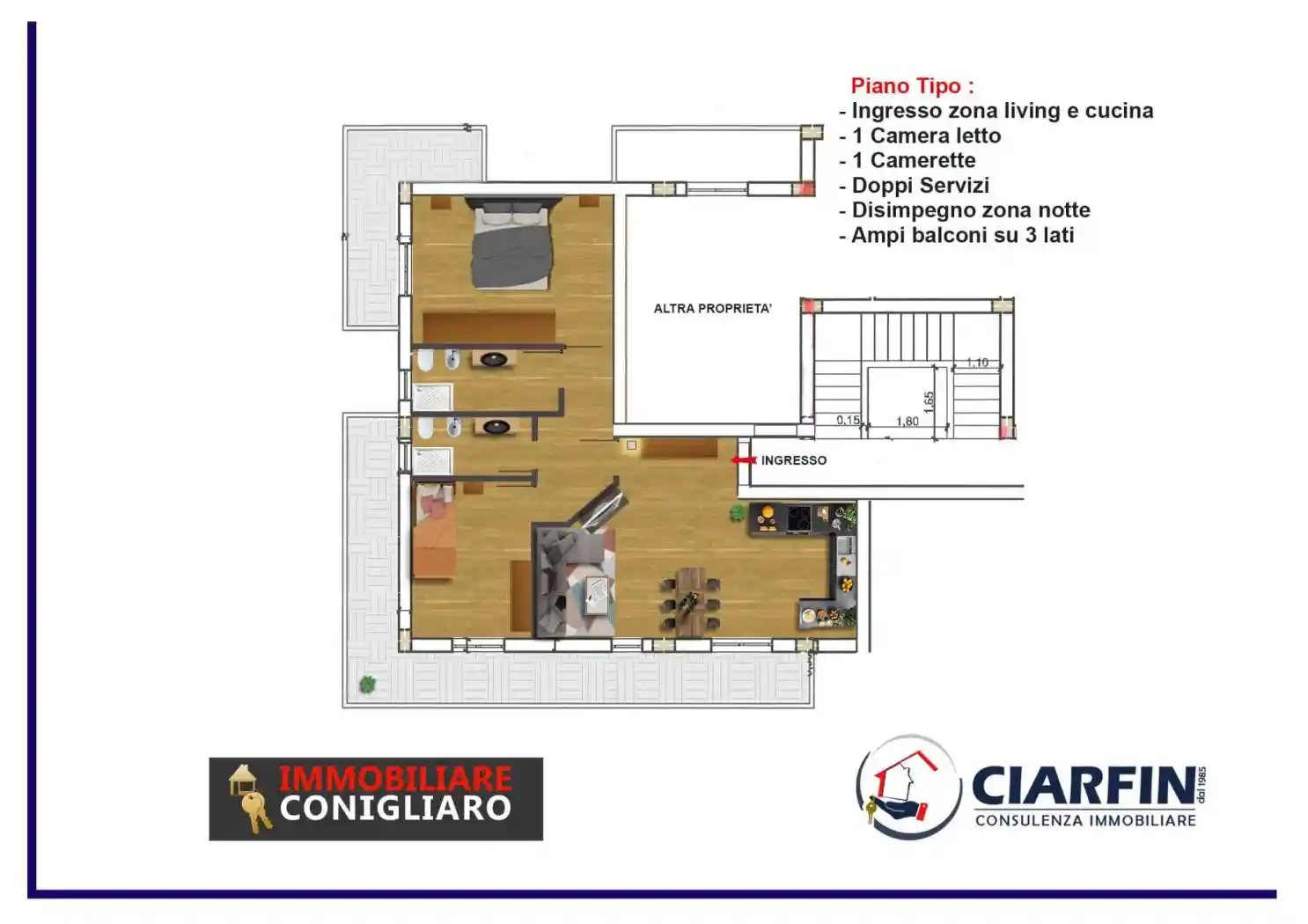 Appartamento in vendita a Palermo