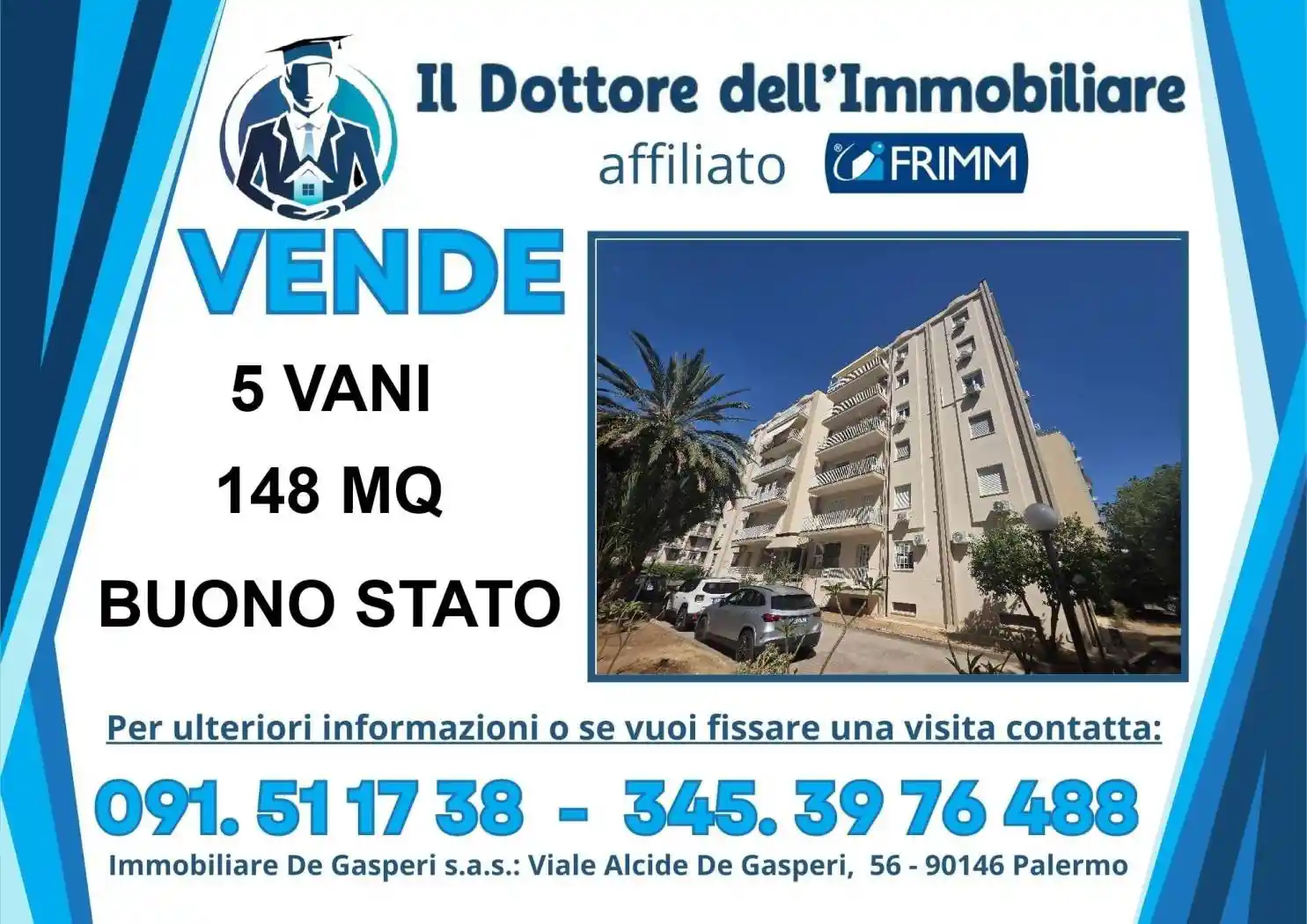 Appartamento in vendita a Palermo