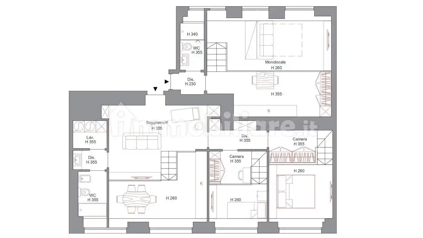 Appartamento in vendita a Milano