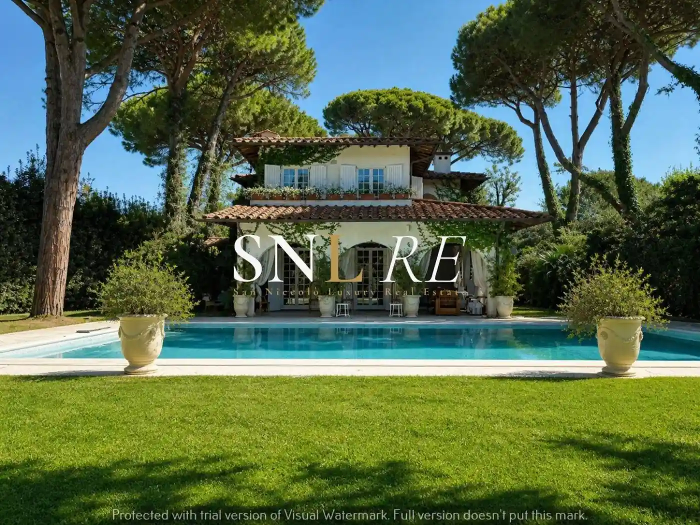 Villa in affitto a Forte dei Marmi