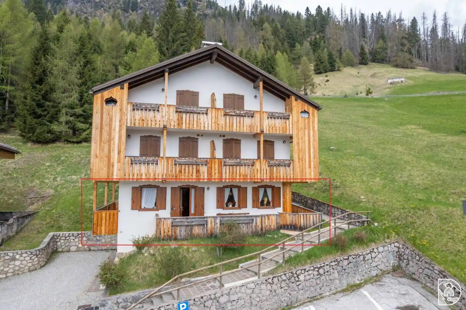 Appartamento in vendita a Colle Santa Lucia