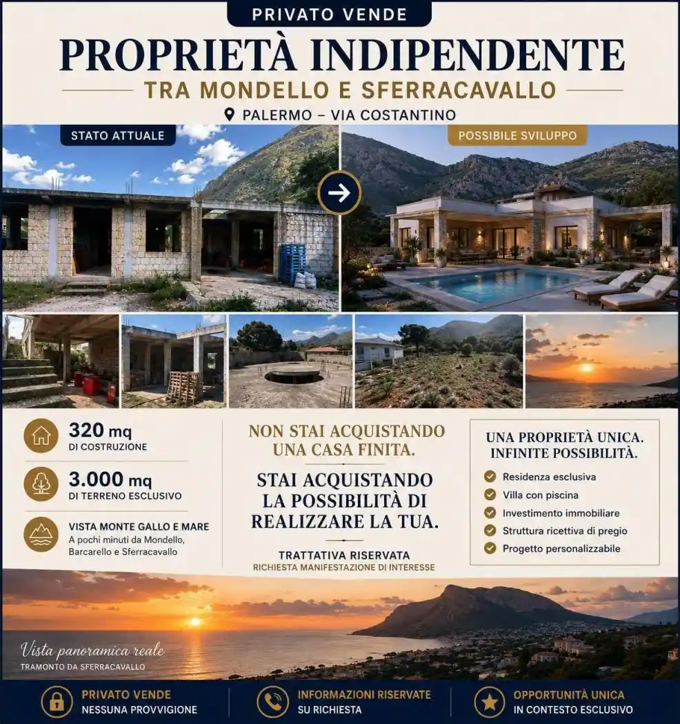 Villa in vendita a Palermo